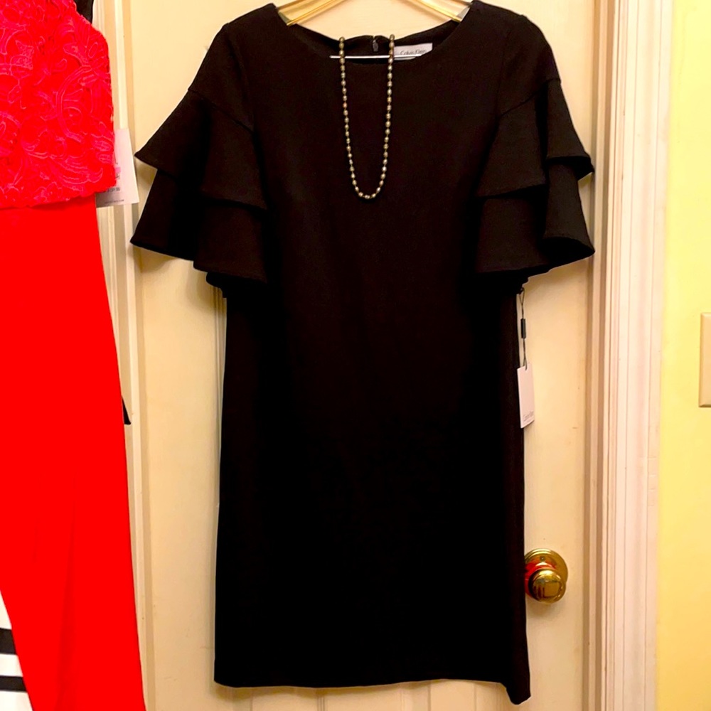 Women’s Calvin Klein Black Mid Length Dress